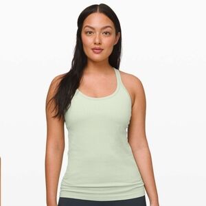 LULULEMON EBB TO STREET TANK II, size 8, Artic Mint